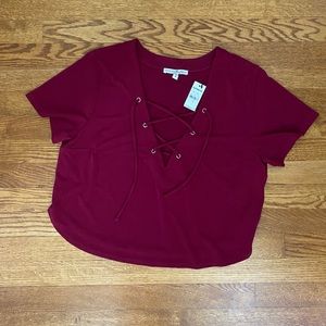 Express Cross Tie Blouse